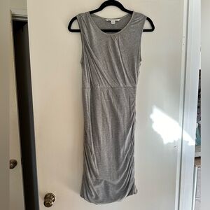 Diane Von Furstenberg Ruched Silk Blend Dress